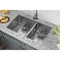  » évier de cuisine 29X20 fait main avec l'anti corrosion de drain