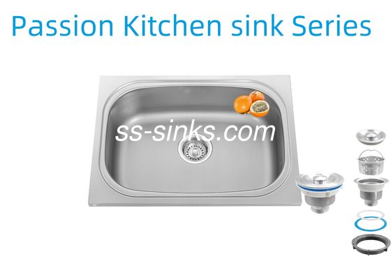 La cuisine en acier inoxydable moderne mélange parfait de style et de fonction avec le matériel de montage inclus