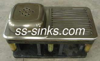 L'aluminium de magnésium de moule d'évier de cuisine SKD61 8407 outillage de moulage mécanique sous pression