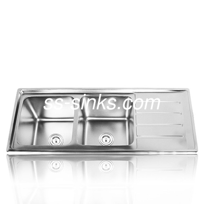 Dimensions de bol 30 x 17 pouces tablier cuisine évier en acier inoxydable acier anticorrosion
