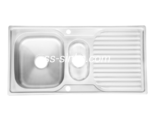 Dimensions de bol 30 x 17 pouces tablier cuisine évier en acier inoxydable acier anticorrosion