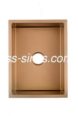 Armoire en bronze sous-montée évier de cuisine en acier inoxydable avec OEM taille interne