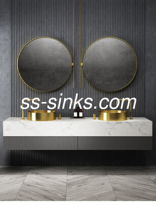 Élégance conçue pour l'endurance: Notre bassin rond en acier inoxydable 3mm 304